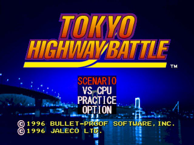 Tokyo Highway Battle  title screen image #1 