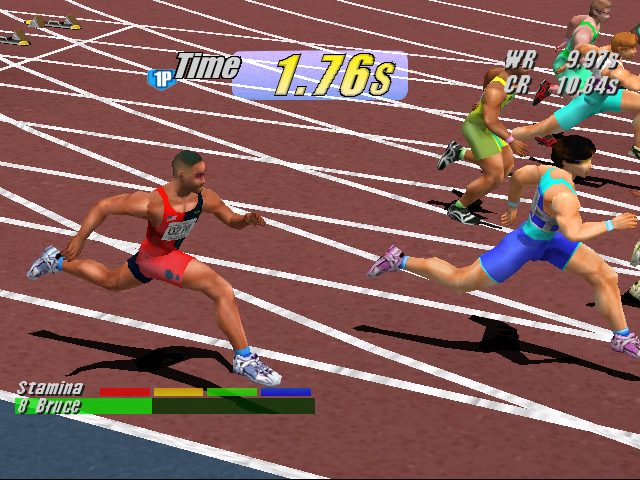Virtua Athlete 2K  in-game screen image #1 