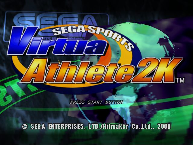 Virtua Athlete 2K  title screen image #1 