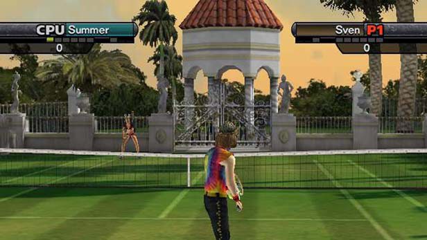Outlaw Tennis in-game screen image #2 