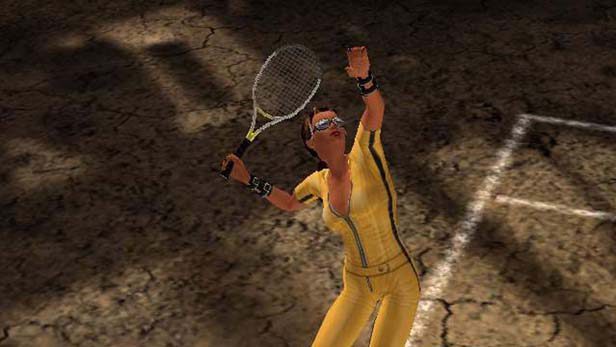 Outlaw Tennis in-game screen image #1 