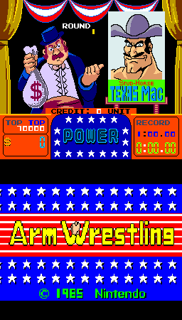 Arm Wrestling title screen image #1 