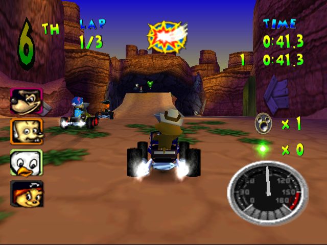 Walt Disney World Quest: Magical Racing Tour in-game screen image #1 