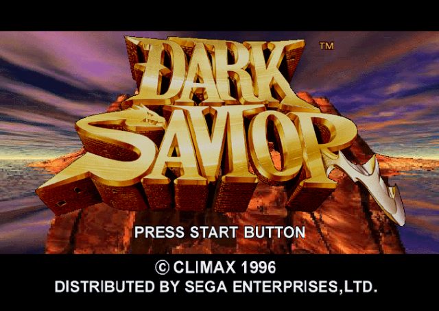 Dark Savior  title screen image #1 