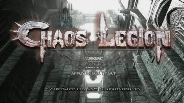 Chaos Legion title screen image #1 
