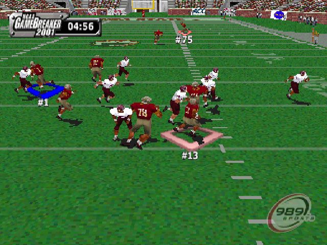 NCAA GameBreaker 2001 in-game screen image #1 