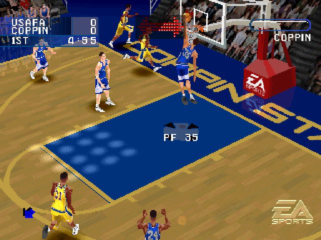 NCAA March Madness 2001 in-game screen image #1 