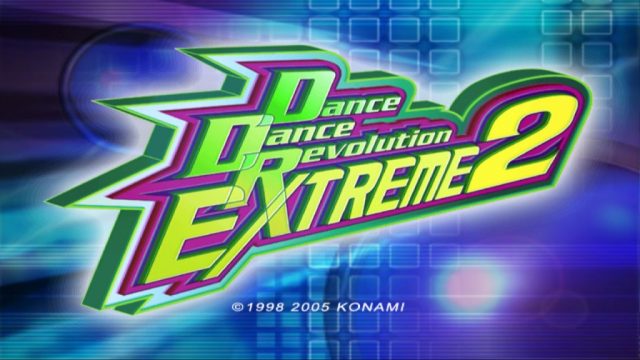 Dance Dance Revolution Extreme 2 title screen image #1 