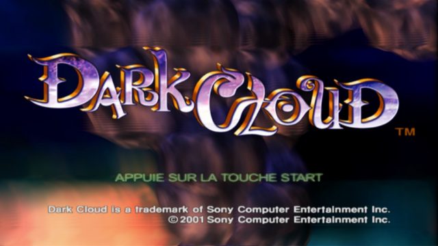 Dark Cloud  title screen image #1 