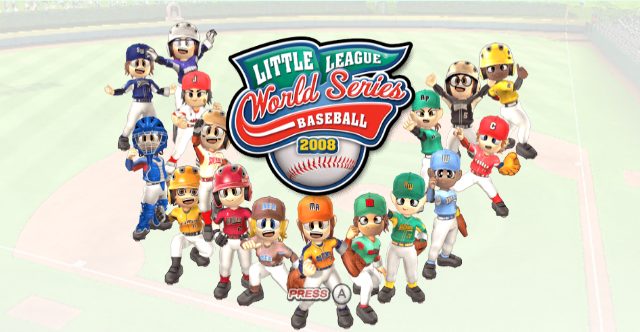 Little League World Series Baseball 2008 title screen image #1 