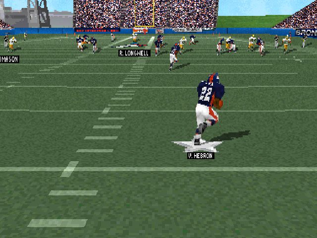 Madden NFL '99 in-game screen image #3 