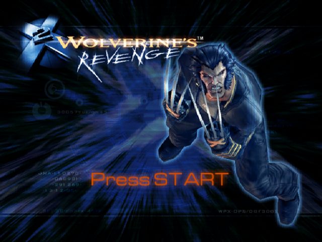 X2: Wolverine's Revenge  title screen image #1 