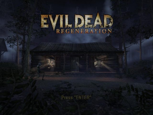 Evil Dead: Regeneration title screen image #1 