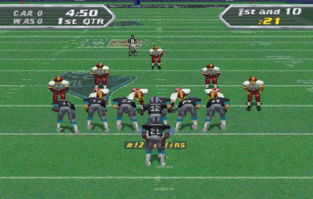 NFL Quarterback Club '97 in-game screen image #1 
