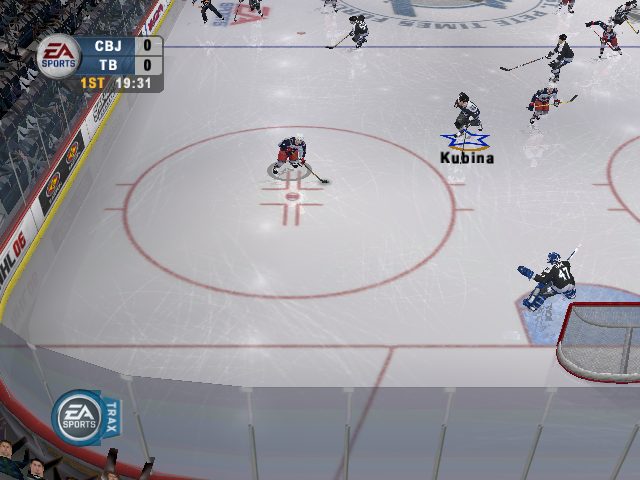NHL 06 in-game screen image #1 