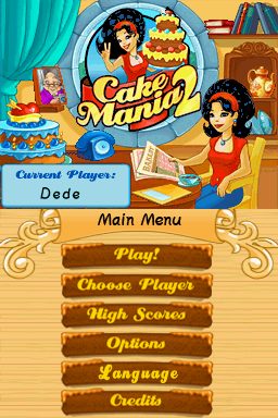 Cake Mania 2 - Jill's Next Adventure!  title screen image #1 