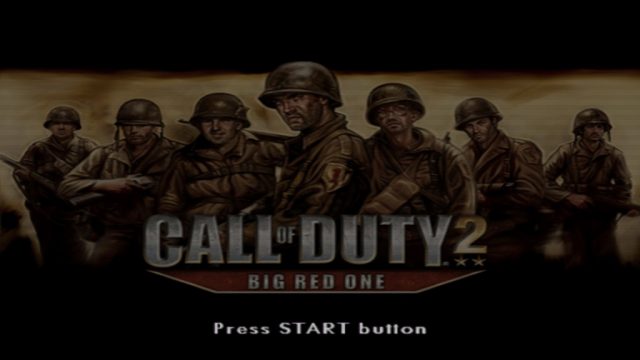 Call of Duty 2: Big Red One title screen image #1 