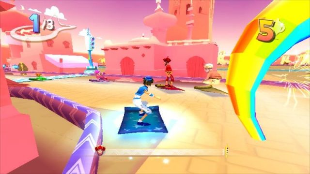 Aladdin Magic Racer in-game screen image #2 