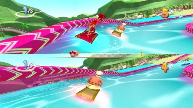 Aladdin Magic Racer in-game screen image #1 