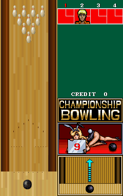 Championship Bowling title screen image #1 
