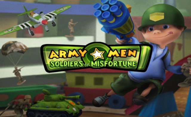 Army Men: Soldiers of Misfortune title screen image #1 