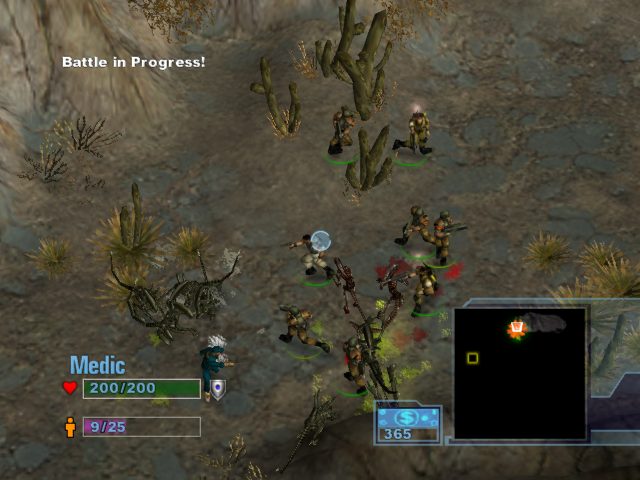 Aliens versus Predator: Extinction  in-game screen image #1 
