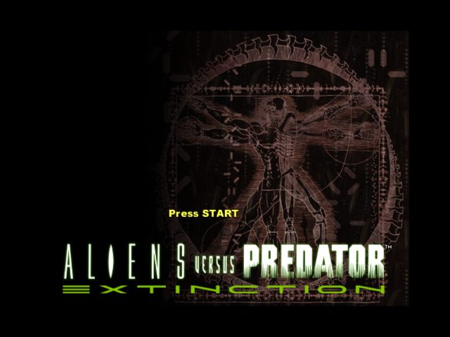 Aliens versus Predator: Extinction  title screen image #1 