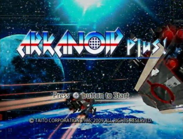 Arkanoid Plus! title screen image #1 