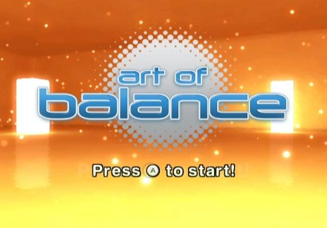 Art of Balance title screen image #1 