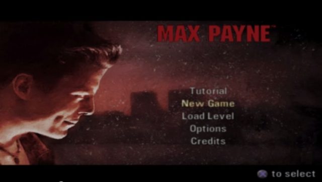 Max Payne title screen image #1 