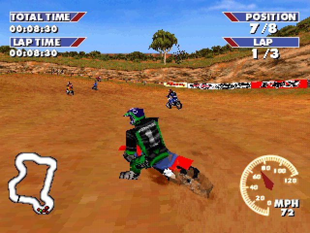 Championship Motocross Featuring Ricky Carmichael  in-game screen image #1 