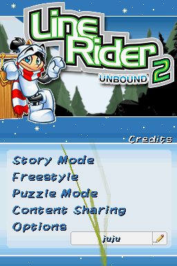 Line Rider 2: Unbound title screen image #1 