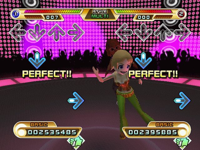 Dance Dance Revolution: Hottest Party 2  in-game screen image #1 
