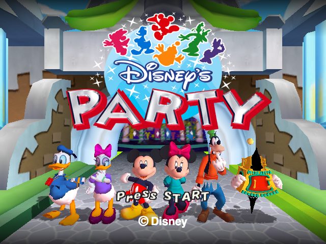 Disney's Party title screen image #1 