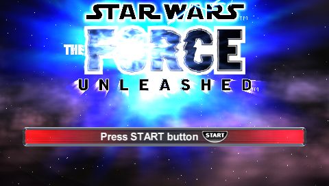 Star Wars: The Force Unleashed  title screen image #1 