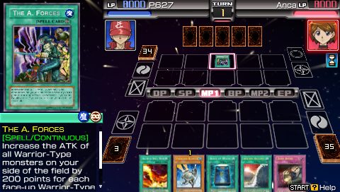 Yu-Gi-Oh! 5D's Tag Force 4  in-game screen image #1 