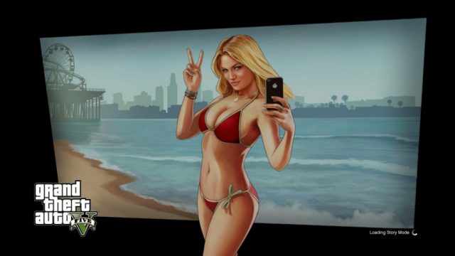 Grand Theft Auto V  title screen image #2 