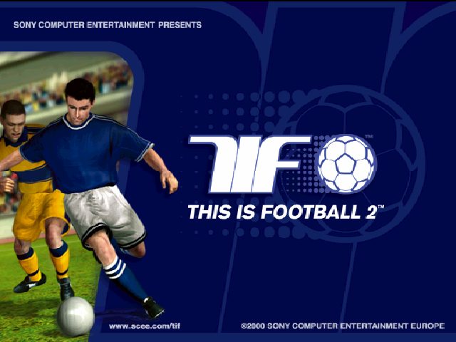 This is Football 2  title screen image #1 