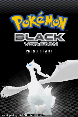 Pokémon Black Version  title screen image #1 
