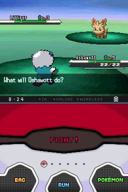 Pokémon White Version  in-game screen image #1 
