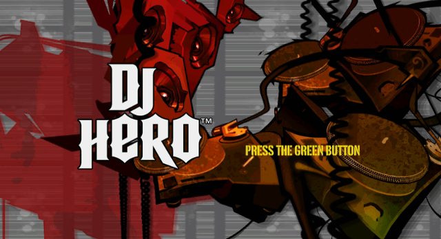 DJ Hero title screen image #1 