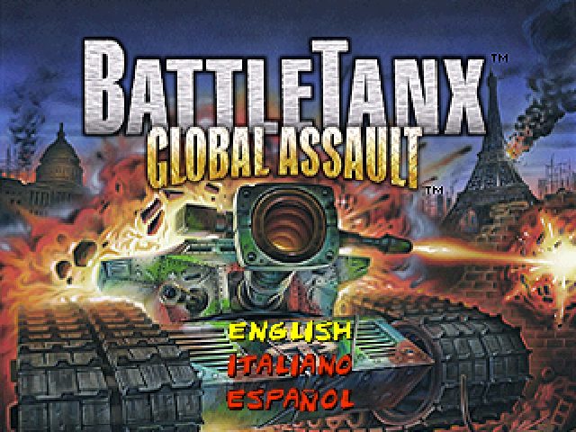 Battle Tanx: Global Assault  title screen image #1 