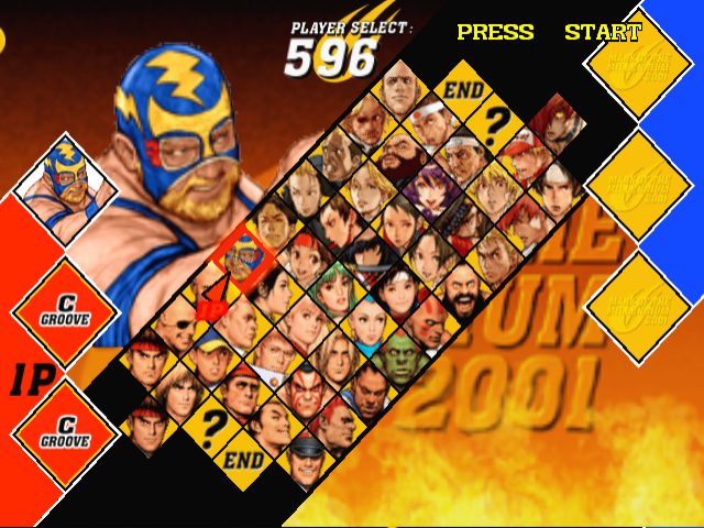 Capcom vs. SNK 2 EO  in-game screen image #1 