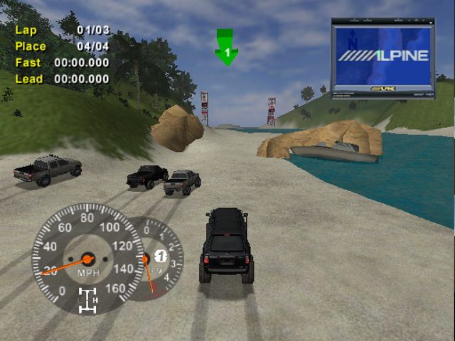 4x4 EVO 2  in-game screen image #1 