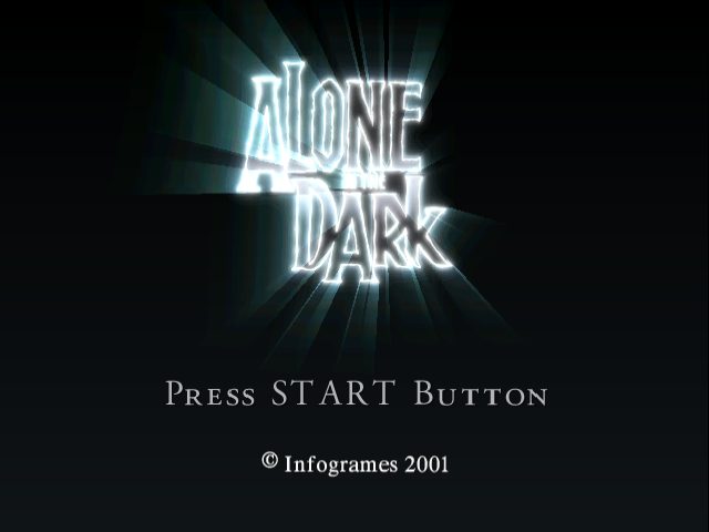 Alone in the Dark: The New Nightmare  title screen image #1 