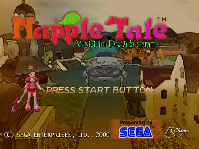 Napple Tale: Arisia in Daydream  title screen image #1 