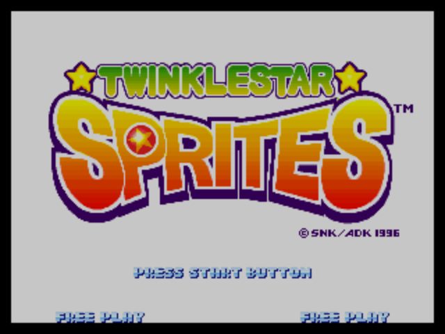 Twinkle Star Sprites title screen image #1 