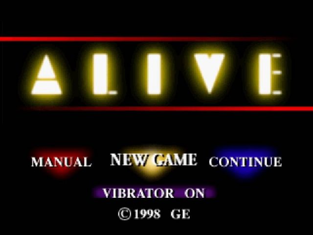 Alive  title screen image #1 