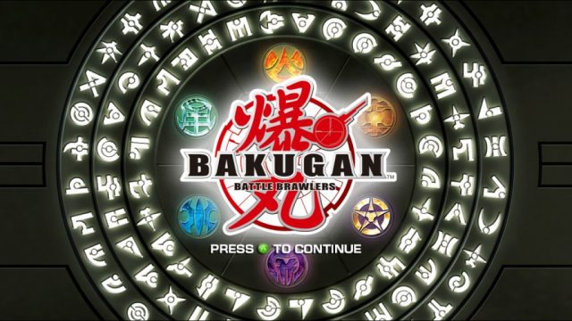 Bakugan Battle Brawlers title screen image #1 