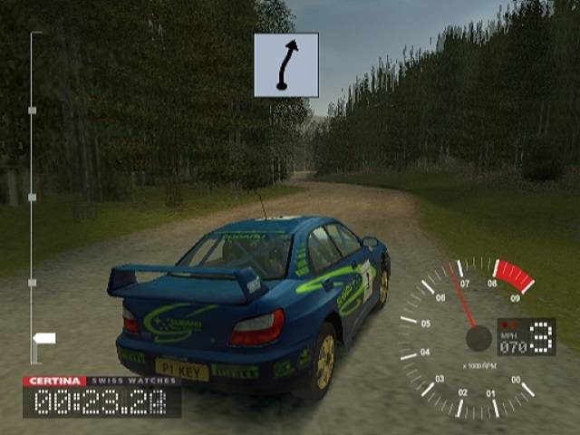 Colin McRae Rally 3 in-game screen image #1 